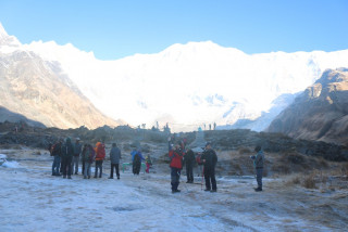 कात्तिक महिनामा २४ हजार ४०९ पर्यटकले  अन्नपूर्ण क्षेत्रको भ्रमण गरे