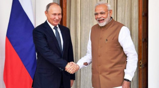 पुटिन भेट्न भारतीय प्रधानमन्त्री मोदी रुस जाँदै