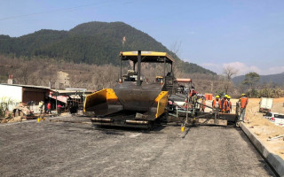 मुग्लिन–पोखरा सडक: पश्चिम खण्डमा ‘अस्फाल्ट प्रविधि’बाट कालोपत्र सुरु