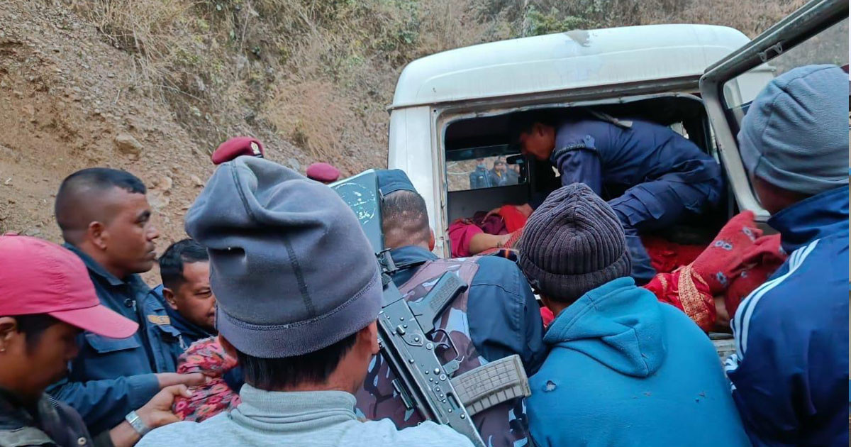 पाल्पा जीप दुर्घटनाः मृतक १० जनाको सनाखत