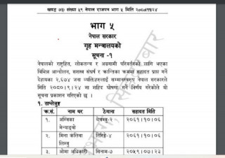 प्रकाशशरण महतले रोकेको शहीद घोषणा राजपत्रमा प्रकाशित, थपियो राज्यलाई ३ अर्बको दायीत्व