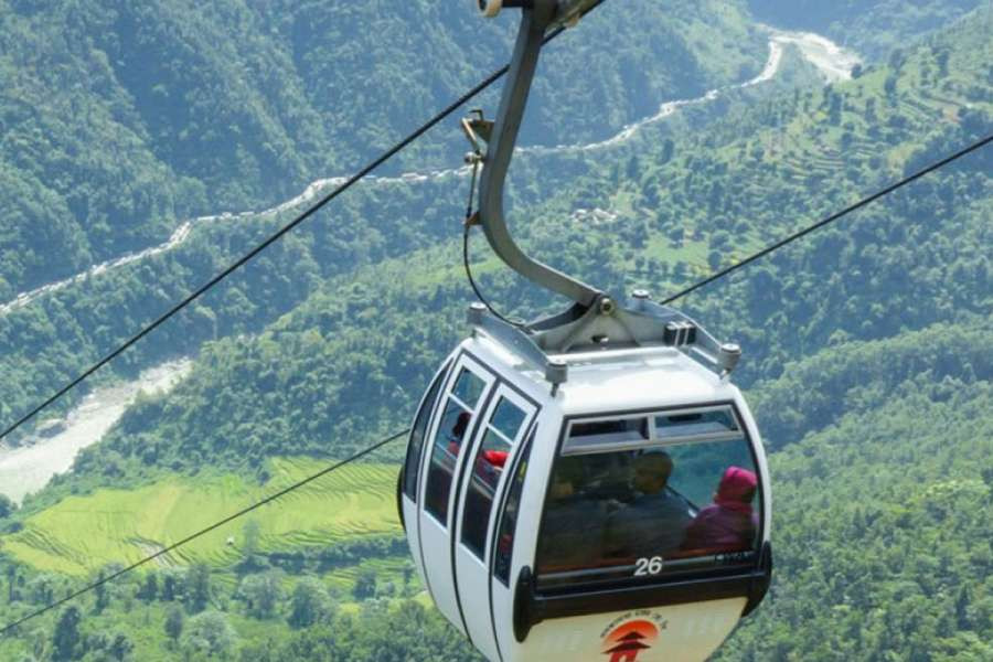 मनकामना केबलकार चैत ७ गते बन्द हुने