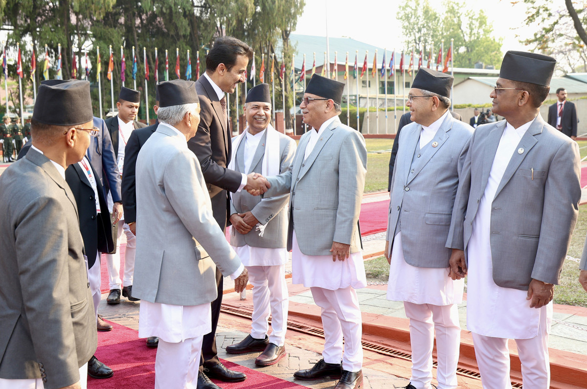 कतारका अमिरको नेपाल भ्रमण : ६ वटा समझदारीपत्रमा हस्ताक्षर हुने