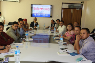 काउन्सिलद्वारा परराष्ट्र मामिलासम्बन्धी लेख्ने पत्रकारसँग छलफल