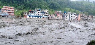 सिन्धुपाल्चोकमा भारी वर्षा, मेलम्चीमा जलसतह सतर्कता तहभन्दा बढी