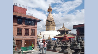 स्वयम्भूमा आजदेखि एक महिनासम्म मेला लाग्ने