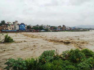 बागमतीमा जलसतहले पार गर्यो, सतर्कता अपनाउन आग्रह