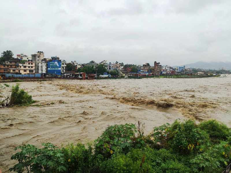 बागमतीमा जलसतहले पार गर्यो, सतर्कता अपनाउन आग्रह