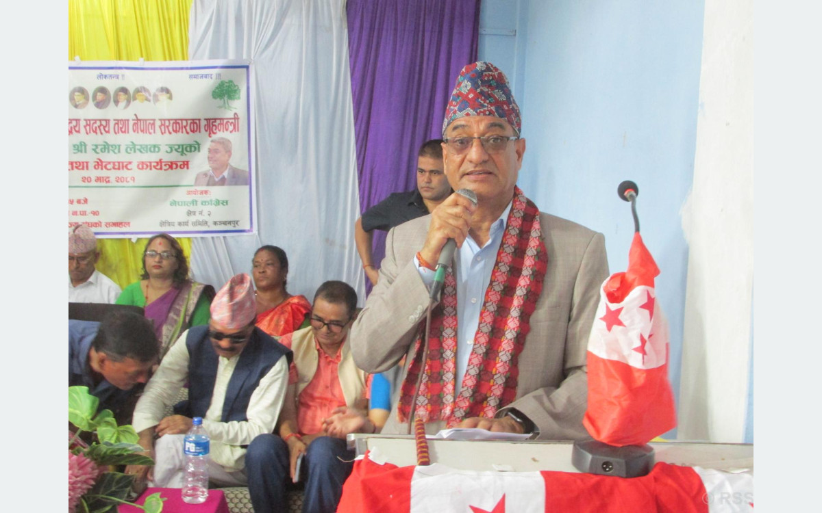 अवैध चोरीपैठारी र निकासी रोक्नका लागि समन्वय गरेर काम गर्नुपर्‍यो : गृहमन्त्री लेखक