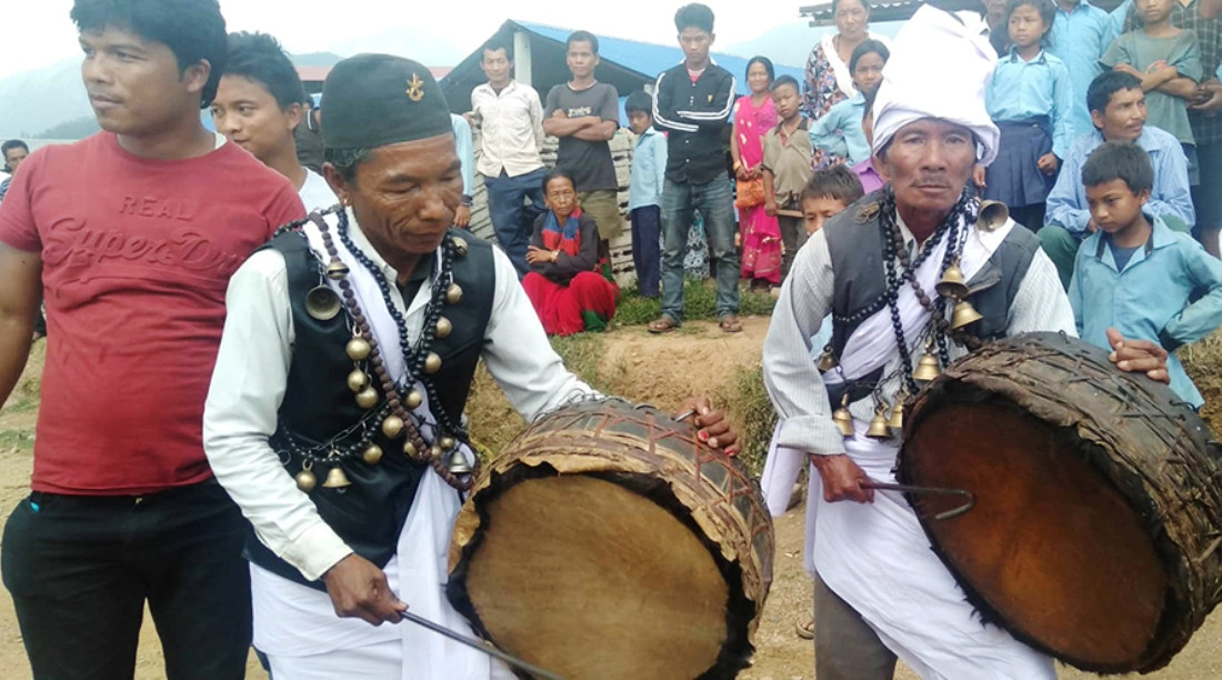 आज छोनाम (न्वागी) मनाउँदै चेपाङ समुदाय