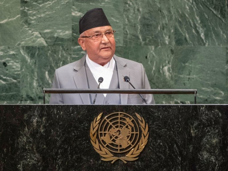 राष्ट्रसङ्घीय महासभालाई प्रधानमन्त्री ओलीले आज सम्बोधन गर्ने
