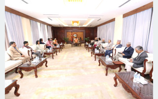 सत्तारूढ दलको बैठक : राष्ट्रिय मुद्दामा एक ढिक्का भएर प्रस्तुत हुने