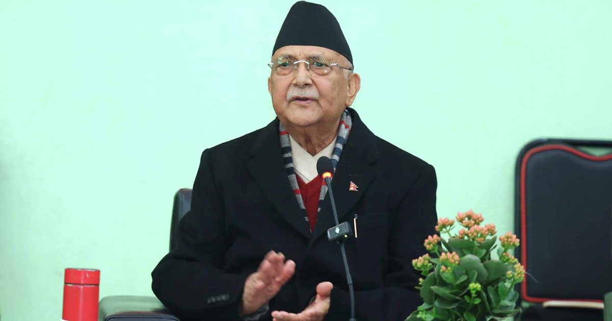 प्रधानमन्त्री ओलीद्वारा गणतन्त्र दिवसको शुभकामना