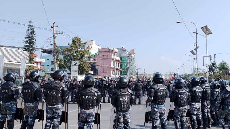 काठमाडौँका तीन ठाउँबाहेक आन्दोलन गर्न नपाइने