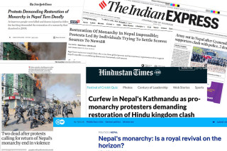 नेपालमा भएको राजावादी आन्दोलनबारे अन्तर्राष्ट्रिय मिडियाले के-के लेखे ?