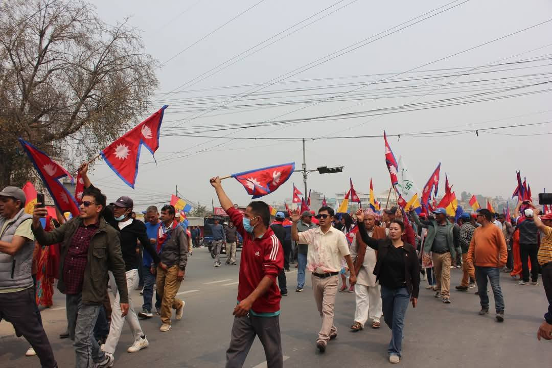 राजावादीले गरे जेठ १५ देखि जनआन्दोलन गर्ने घोषणा