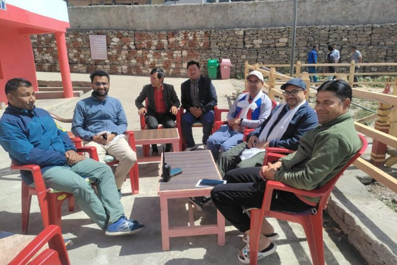 तिल गाउँको बाढीको कारण पत्ता लगाउन सरकारी टोली हुम्ला पुग्यो