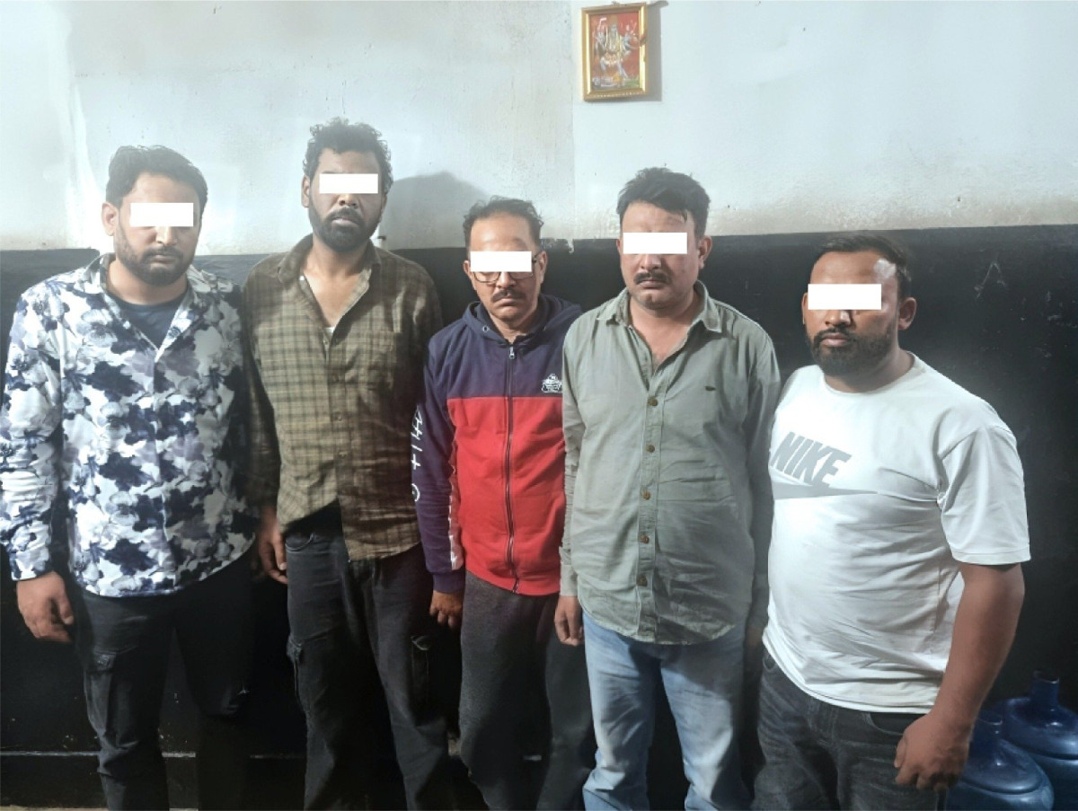 ललितपुरमा बंगालादेशी नागरिकलाई बन्धक बनाएको आरोपमा ५ भारतीय पक्राउ
