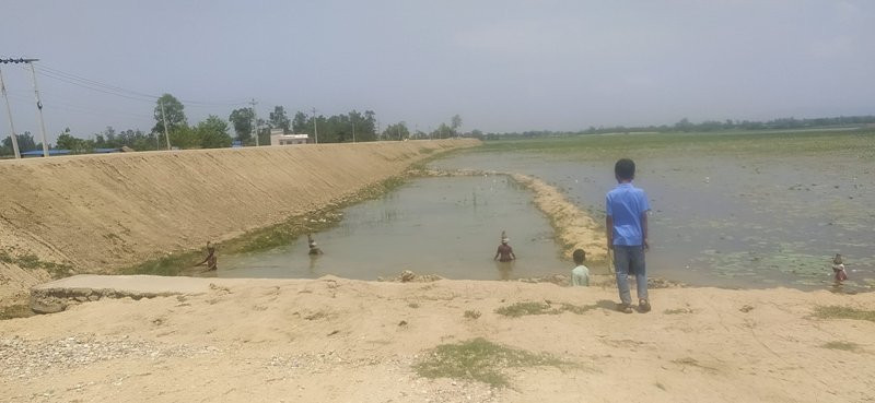 गाउँपालिकाको नामकरण गरिएको ताल नै सङ्कटमा