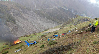 उत्तराखण्डमा हेलिकोप्टर दुर्घटना, सात जनाको मृत्यु