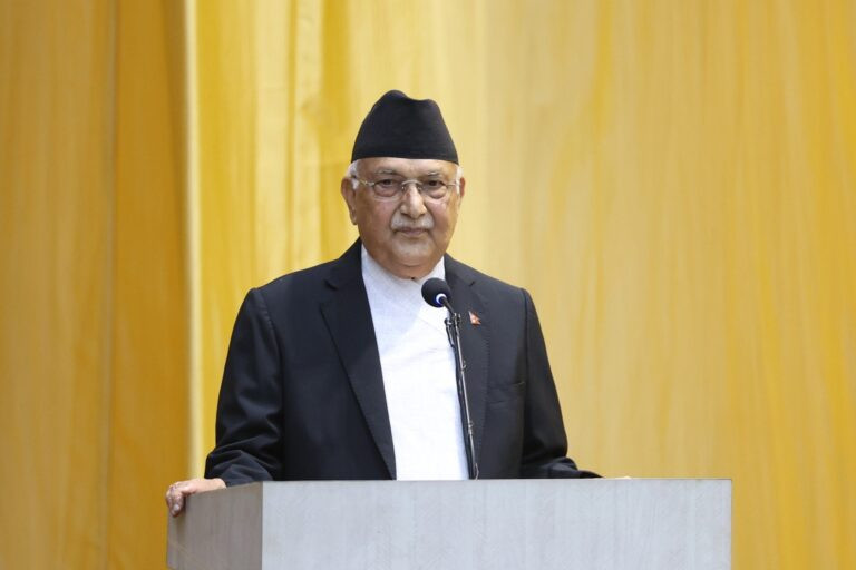 नेपाल र चीनबीचको सम्बन्धलाई पुस्तौँ पुस्तासम्म विस्तार गर्नुपर्छः प्रधानमन्त्री
