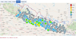 सातवटै प्रदेशमा वर्षा, ६ वटा प्रदेशका केही स्थानमा भारी वर्षाको सम्भावना