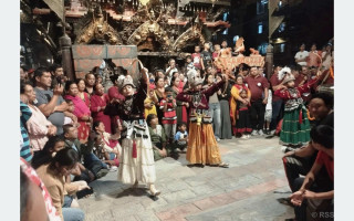 मध्यपुरथिमिको बोडेमा नीलबाराही नाच सुरु