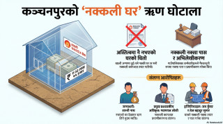 नभएको घर देखाएर बैंकबाट ३३ लाख ऋण लिने कार्यमा संलग्न ४ जना विरुद्ध भ्रष्टाचार मुद्दा