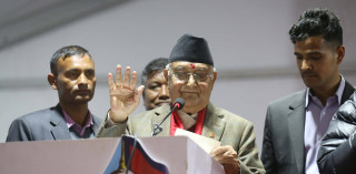 एमालेको ११औँ महाधिवेशन सम्पन्न, नयाँ नेतृत्वको सपथ