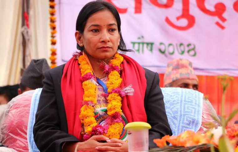 भरतपुर महानगर प्रमुख दाहालद्वारा राजीनामा