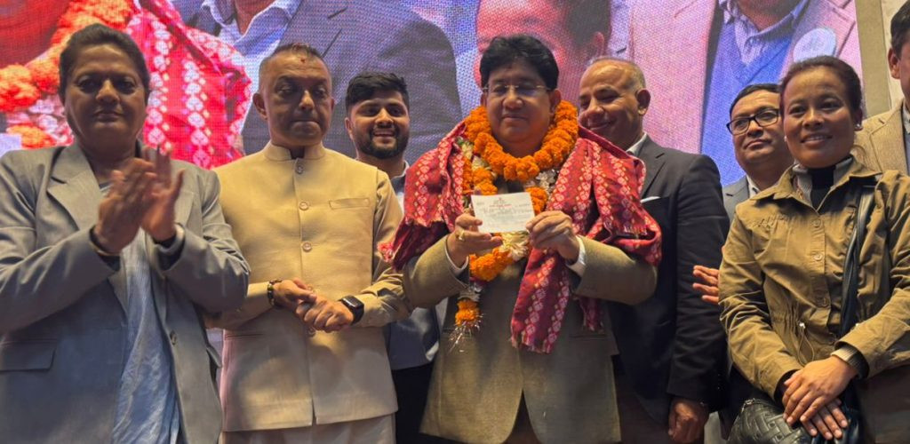 रसुवा एमालेका पूर्व जिल्ला अध्यक्ष ढकाल कांग्रेसमा प्रवेश