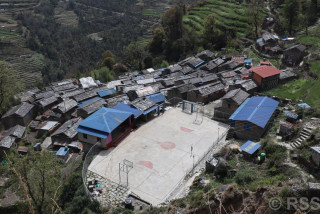 म्याग्दीको रायखोर र कोटगाउँमा खेलमैदान निर्माण