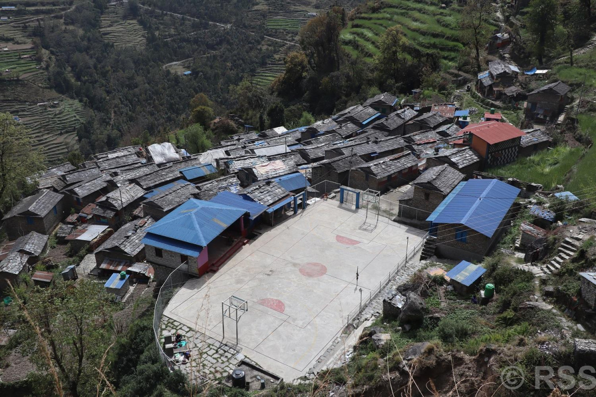 म्याग्दीको रायखोर र कोटगाउँमा खेलमैदान निर्माण
